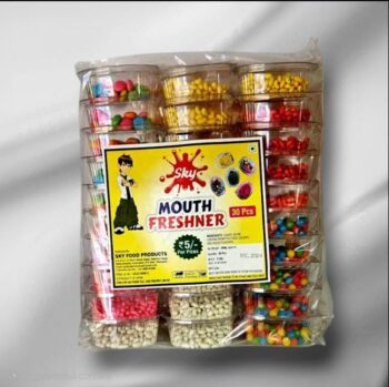 Sky Mouth Freshner 5rs/MRP 150/1Carton 24pcs/01599