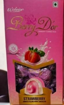 01832  / 5Rs Berry dor Strawberry flavor MRP 150 /DP 92 / box 28pcs
