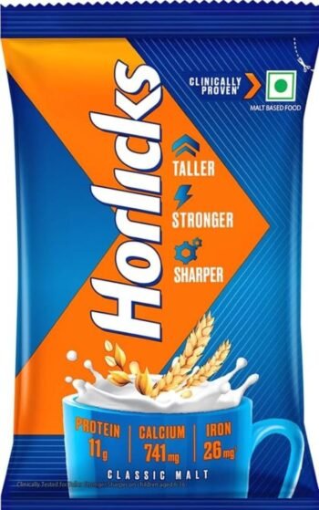 01399/ Horlicks 500g /MRP 235/DP 195/BOX 24 pkts