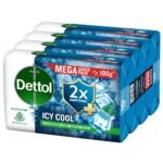 01435 /Dettol  ICY Cool Set Soap - /MRP 165 / DP 137/1Carton-36 set