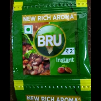 Bru /2 Rs/1Carton 3456 pkts / 01398