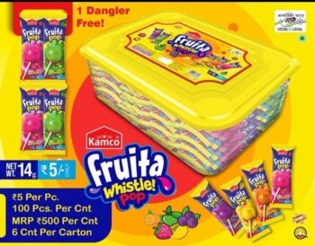 Fruita Whistle Pop /MRP 500/ 1 Carton {6 Jar's} 00066