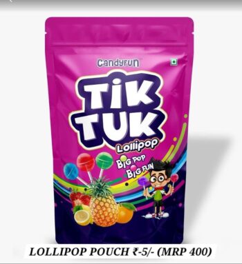 Tik Tuk lollipop /MRP 400/1 Carton {20 Jar's} 00010