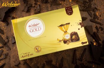 Rainbow gold tray gift /MRP  180/1 Carton  {18 Jar's} 00017