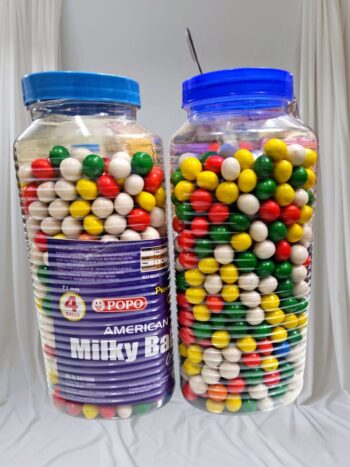 Milky Balls /MRP 150/1 Carton {30 Jar's} 00046