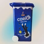 00050/ 5rs Corio Wafer Roll chocolate  /MRP 150/DP 97/1 Carton 24 Jar's