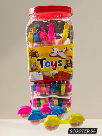 Scooter Toy Jar /MRP 200/ 1 Carton {24 Jar's} 00051