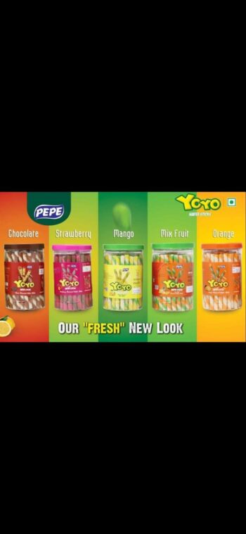 Yo Yo Roll Jar /MRP 90/ 1 Carton {24 Jar's} 00110
