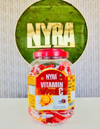 Nyra Candy Jar ( Vitamin c ) /MRP 160/ 1 Carton {16 Jar's} 00129