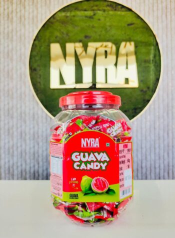 Nyra Candy Guava /MRP 160/ 1 Carton {16 Jar's} 00131