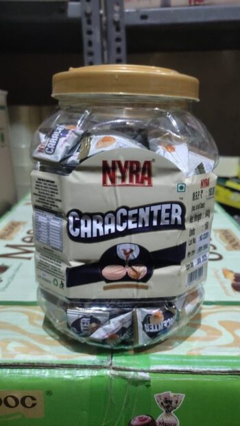 Nyra Candy Caracenter  /MRP 160/ - 1 Carton {16 Jar's} 00147