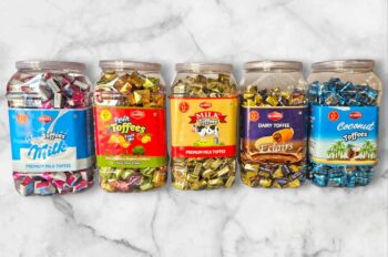 Sconza Toffees Jar  /MRP 200/ - 1 Carton {16 Jar's} 00153