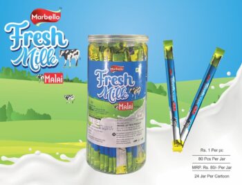 Fresh Milk Stick  /MRP 100/ - 1 Carton {24 Jar's} 00158