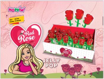 Red Rose Jelly Pop /MRP 120/  - 1 Carton {18 Jar's} 00164