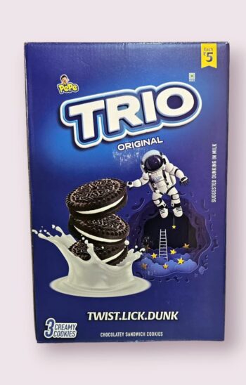 Trio Biscuits /MRP 150/ - 1 Carton {18 Jar's} 00168