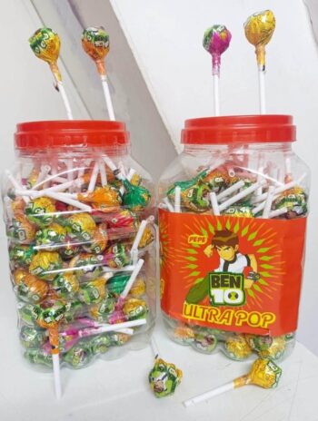 Ben 10 Pop  /MRP 200/ - 1 Carton {12 Jar's} 00181