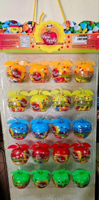 Apple Toy Sheet - MRP 200/-1 Carton {22 Jar's} 00197