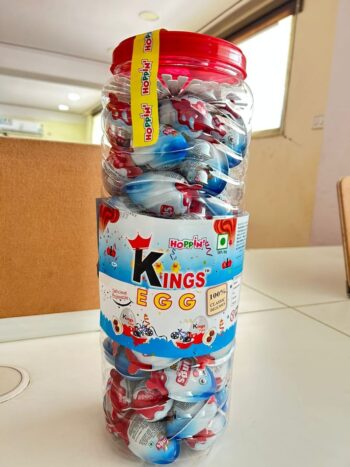 Hoppin Kings Egg -MRP 300/- 1Carton {16 Jar's} 00242