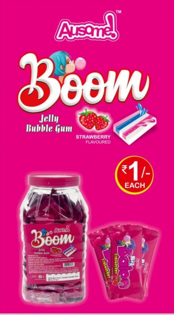 Pepe Boom Jelly Gum -MRP 150/- 1 Carton {24 Jar's} 00195