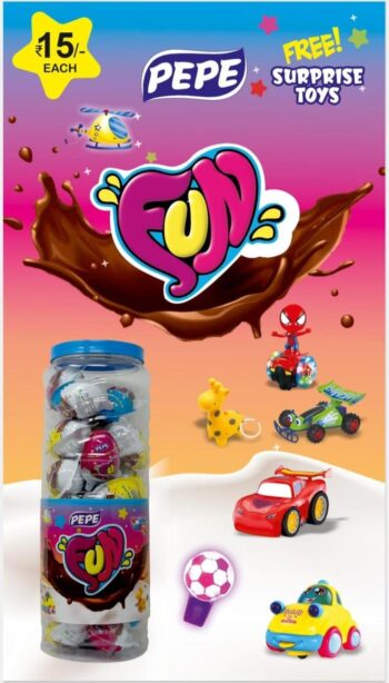Pepe Fun Egg /MRP 420/  - 1 Carton {9 Jar's} 00212