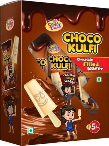 choco kulfi - MRP 150/-Box 1 Carton {24 Jar's} 00271