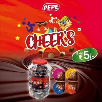 Cheers Jar-MRP 300/-  1 Carton {6 Jar's} 00274