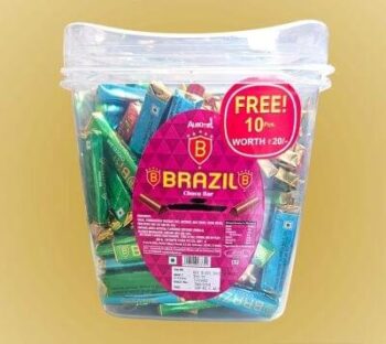 Brazil Choco Bar /MRP 300/1 Carton {12 Jar's} 00390