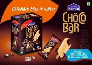 Kamco Choco Bar/MRP 150/ 1 Carton {24 Jar's} 00391