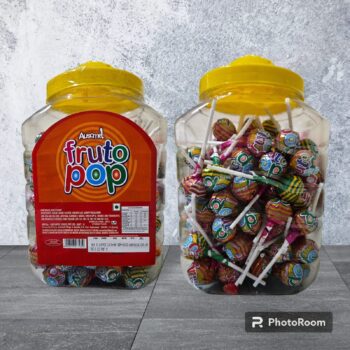 Fruto Lollypop -MRP 200/- 1Carton {12 Jar's} 00230