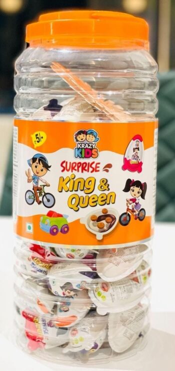 Krazy Kids Egg 5/- /MRP 300/1Carton {12 jar's} 00299