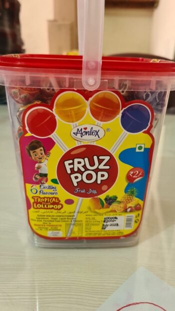 Fruits Pop -MRP 200/- 1Carton {16 Jar's} 00262