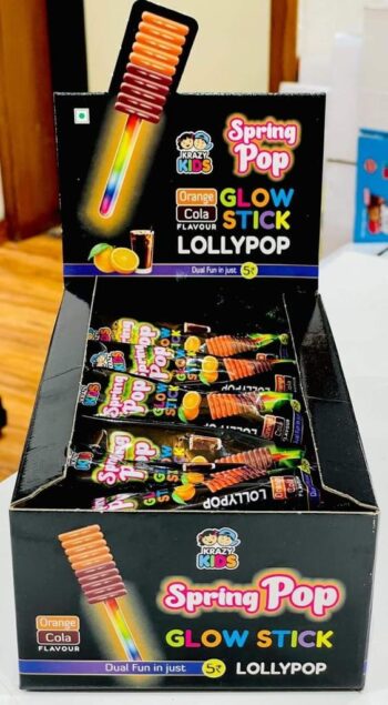 Spring Glow lollipop -MRP 150/- 1Carton {24 Jar's} 00266