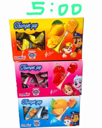 Trumpet Pop -MRP 150/- 1 Carton {16 Jar's} 00336