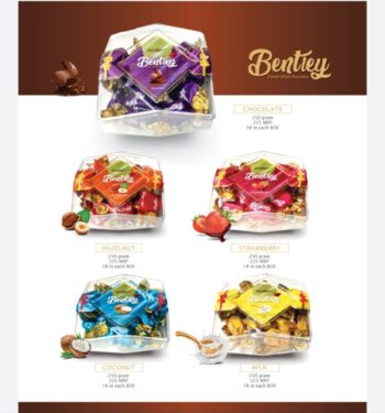Rainbow Crystal Gift -MRP 225/- 1 Carton {18 Jar's} 00363