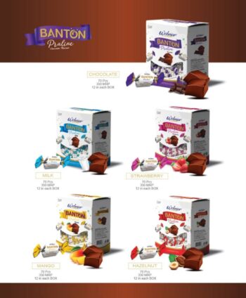 Banton Choco -MRP 350/- 1 Carton {12 Jar's 00369