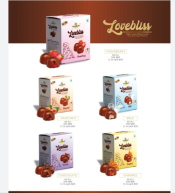 Love Bliss Gift Box -MRP 200/- 1 Carton {18 Jar's} 00370