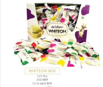 Rainbow Whiteon -MRP 250/- 1 Carton {12 Jar's} 00375