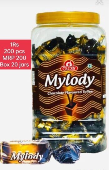 Melody Chocolates -   MRP 200/1Carton 20 jar/00500