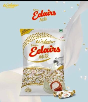 Eclairs Milk Chocolate -  MRP 125/1Carton 24 jar/ 00498