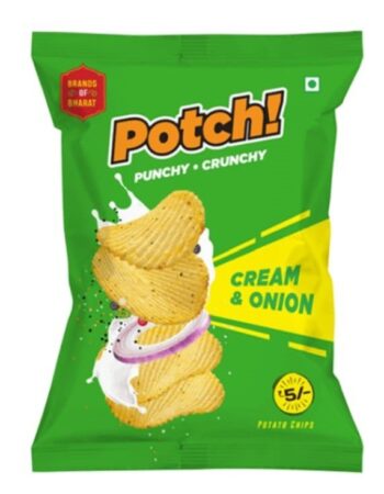 Potch Potato chips -   MRP 5/1Carton 244 pkts/00495