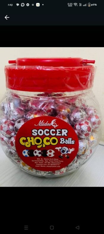 Soccer Choco Balls -  00494
