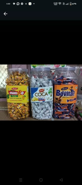 Coco Bite Candy -   MRP 200/1Carton 18 jar/00484