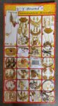 Fancy Jewellery Patta - MRP 250/ 1 Carton {20 Pkt} 00429