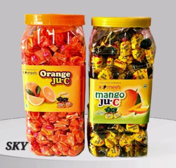 Candy JU-C Jar - MRP 155/ 1 Carton {20 Jar's} 00435