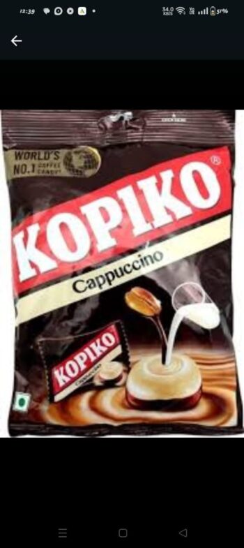 Kopiko Cappuccino - MRP115/DP79/1 CORTEN28PKT/ 00466