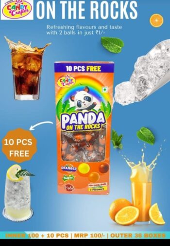 Panda On The Rocks - 1 Carton {36 box}  - 00525