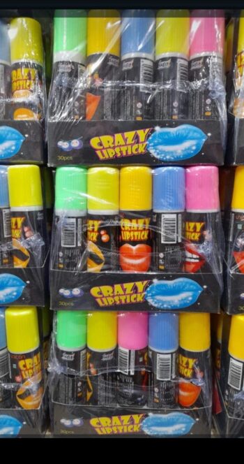 Crazy Lipstick -MRP 150/1Carton 24 jar/  00520
