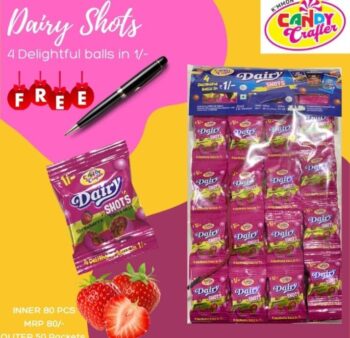 Dairy Shorts Balls - 80 Pcs  -  00509