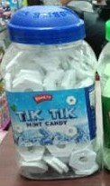 Tik Tik Mint Candy  -  MRP 150/1Carton 16 jar/00534