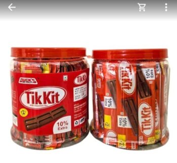 Tik Kit Chocolate Bar - MRP 100/1Carton 36 pkts/00635